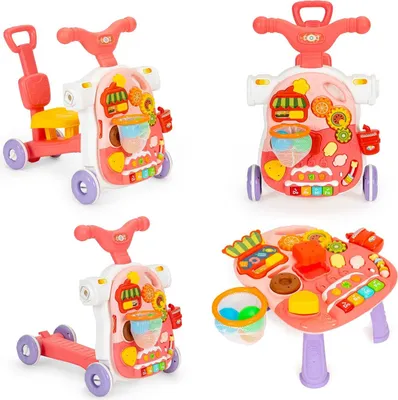 Productafbeelding van Reflexbord, step, interactieve leertafel 4-in-1 voor kinderen