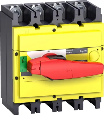 Produktbild von SCHNEIDER ELECTRIC 31135 Lasttrennschalter 250 V/DC, 690 V/AC 630 A 1 St.