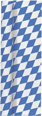 Produktbild von Duni 353441 Tischdeckenrollen mit Noppenprägung Bayernraute, 100 cm x 8 m