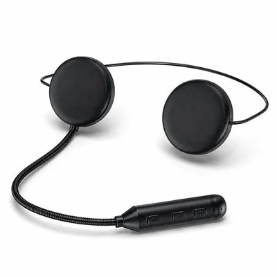 Produktbild von Motorrad Helm Headset, Bluetooth 5.3 Freisprechanlage mit aktiver Geräuschunterdrückung, 30-mm-Lautsprecher,für alle Motorradhelme geeignet