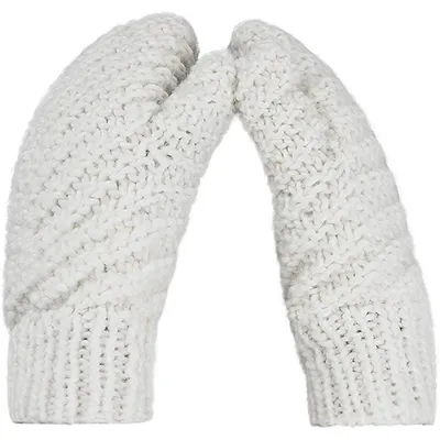 Produktbild von Fäustlinge Damen Herren Winter verdickt warm gestrickt winddicht Plüschfutter 23x9cm