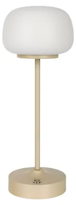 Produktbild von LED Akku-/Tischleuchte "PINA" H: 30cm beige