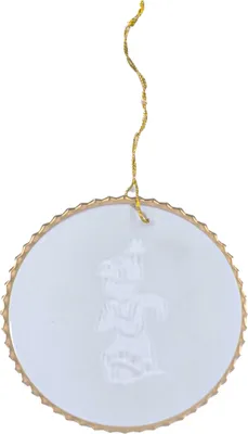 Produktbild von Weihnachtsschmuck, Fensterbild mit Faden "Engel Sternenkind" Ø 7 cm