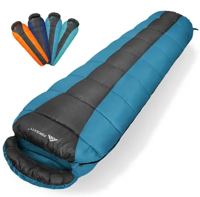 Produktbild von Mummy-Schlafsack für Erwachsene, Leicht und Wasserdicht