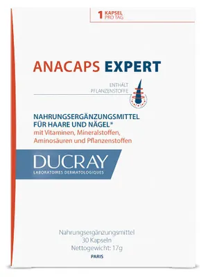 Zdjęcie produktu dla Anacaps Expert Reacciional suplement na wypadanie włosów 30 jednostek