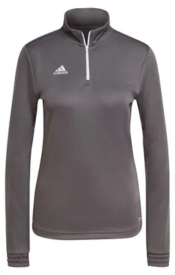 Produktbild von Adidas - "Entrada 22" Sweatshirt für Damen MR424 (XS) (Grau/Silber)