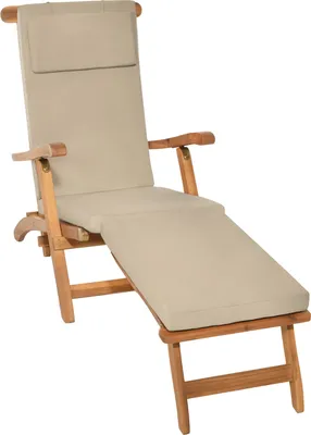 Produktbild von Beautissu Deckchair Auflage LoftLux DC 175x45x5 cm