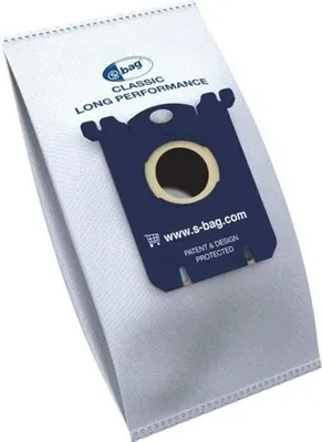 Produktbild von Staubsaugerbeutel Philips S-bag Classique Longue Performance, 4er-Pack, FC8021, Universell, Hochfiltration, Synthetisches Material