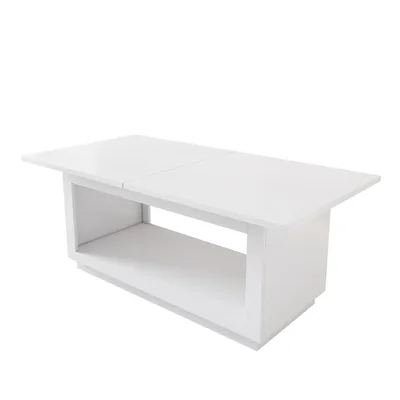 Produktbild von Esstisch Ausziehbarer Esszimmertisch Küchentisch 140/180 x Breite 70 x Höhe 76,5 cm Weiß