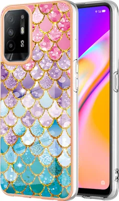 Image de Etui pour Oppo A94 5G / A95 5G, étui antichoc en silicone TPU coloré