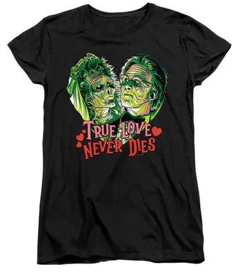 Productafbeelding van Beetlejuice - "True Love Never Dies" T-shirt voor dames, model TV36134 (XL) (zwart)