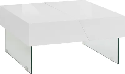 Produktbild von Couchtische 75 cm in Weiß Hochglanz