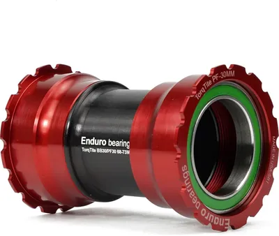 Produktbild von Enduro Bearings XD-15 Pro Ceramic TorqTite Innenlager, PF30, 30mm, red