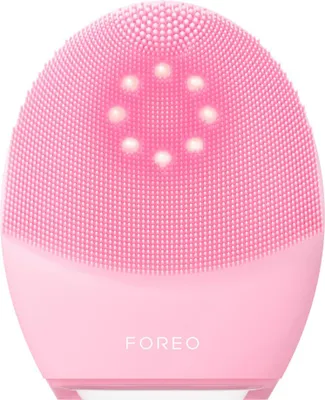 Produktbild von FOREO LUNA 4 plus 2-in-1 Gesichtsreinigungs- & Pflegegerät – Mit LED-Licht & Mikrostrom – Für empfindliche & normale Haut