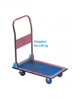 Produktbild von Transportwagen max. 150 kg Handwagen Plattformwagen
