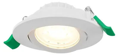 Produktbild von hoftronic LED Einbaustrahler 6W 570lm CCT Schwenkbar Weiß IP20