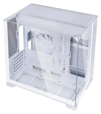 Produktbild von Lian Li 011 Vision O11 VISION-M, Midi Tower, PC, Weiß, micro ATX, Mini-ITX, Stahl, Gehärtetes Glas, Aluminium, Gaming