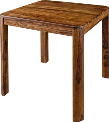 Image de MASSIVMOEBEL24 | Table à manger 60x60 Palissandre ciré Noisette TORONTO #255