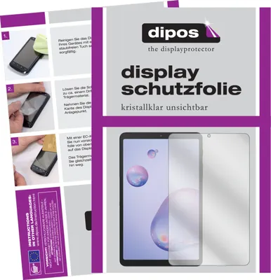 Zdjęcie produktu dla 2x folia ochronna do Samsung Galaxy Tab A 8.4 (2020) przezroczysty ekran ochronny folia ochronna wyświetlacza dipos