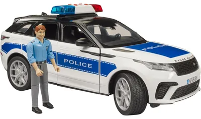 Immagine prodotto di Range Rover Velar con agente di polizia (incl. modulo luci e suoni)