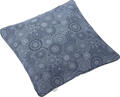 Produktbild von Kissenbezug einzeln, 50 x 50 cm, Maharaja Collection Mandala / dunkelblau