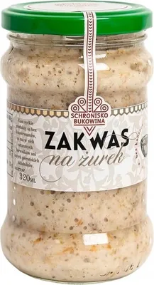 Zdjęcie produktu dla Schronisko Bukowina Zakwas na żurek 320ml