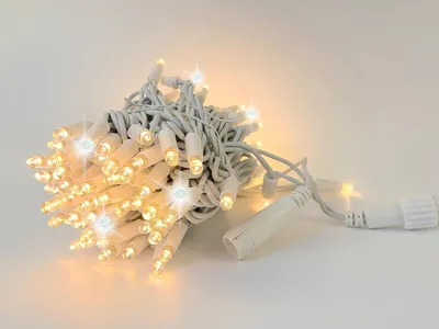 Productafbeelding van Profi Serie - LED Verlenglichtsnoer zonder netsnoer - 10 m - 90 warmwitte LED's + 10 koudwitte knipperende - Knipperend