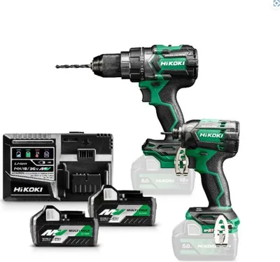 Zdjęcie produktu dla Hikoki Zestaw 18V Kc18Dc (Ds18Dc+Wh18Dc) 2X5,0Ah Hitsystem