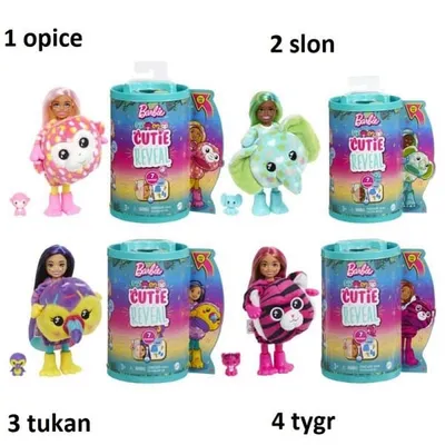 Immagine prodotto di Barbie Cutie Reveal Chelsea nella giungla
