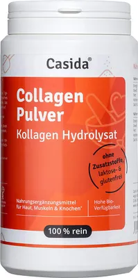 Obrázok produktu pre Casida Collagen Powder Hydrolyzát kolagénu, 480 g prášku