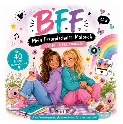 Produktbild von BFF Mein Freundschafts-Malbuch