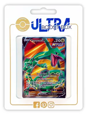 Produktbild von Rayquaza V Pokémon-Karten-Box mit 10 Stück
