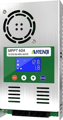 Obrázek produktu pro Solární regulátor, 60A, MPPT-Technologie, ANJ-48V-60A, 60A, 48 V