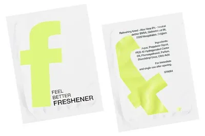 Produktbild von 250x Erfrischungstücher feucht einzeln verpackt 14x14cm