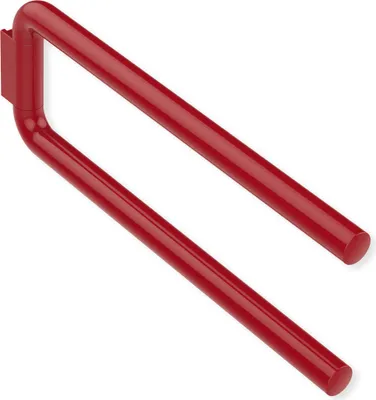 Produktbild von HEWI Handtuchhalter Serie 477, zweiarmig rubinrot