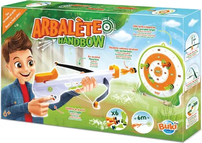 Immagine prodotto di Set di abilità per bambini - balestra con proiettili a ventosa