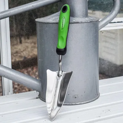 Imagen del producto de Tenedor de plantación, acero inoxidable, mango ergonómico, herramienta manual, 1 unidad, para jardinería