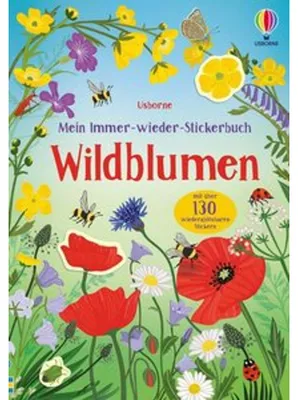 Obrázok produktu pre Mein Immer-wieder-Stickerbuch: Wildblumen