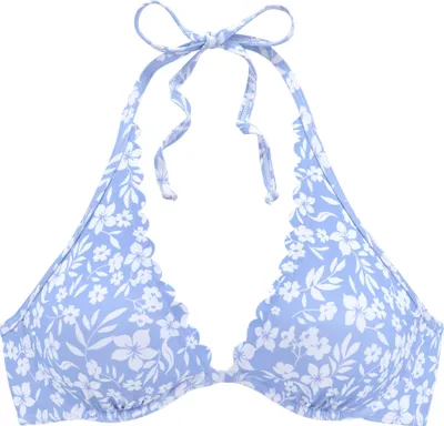 Produktbild von VIVANCE Bügel-Bikini-Top Leni himmelblau-weiß Größe 44 Cup F