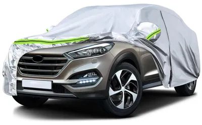 Produktbild von Autoabdeckung Outdoor Wasserdicht für Hyundai Tucson IX35 2009-2025 Silber