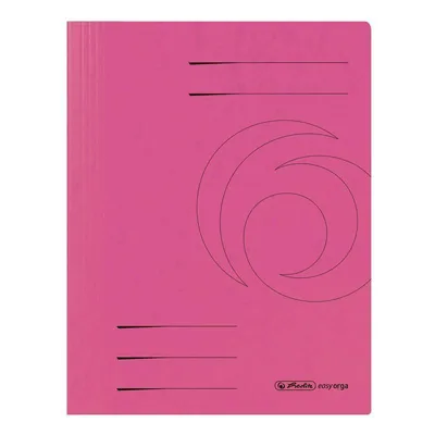 Obrázok produktu pre herlitz 11159910 Schnellhefter Quality Karton pink DIN A4