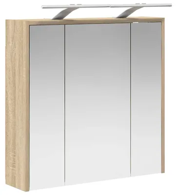 Immagine prodotto di Armadietto a specchio da bagno vidaXL in rovere Sonoma 63,5 x 16 x 62,5 cm