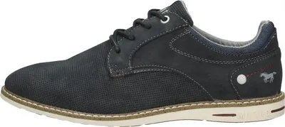 Image de Mustang Veterschoenen Laag  Veterschoenen Laag - Blauw - Maat 40