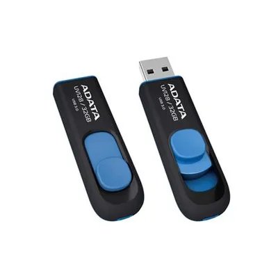 Produktbild von ADATA 64GB DashDrive UV128, 64 GB, USB 3.0, Slide, 21 mm, 69 mm, 9 mm