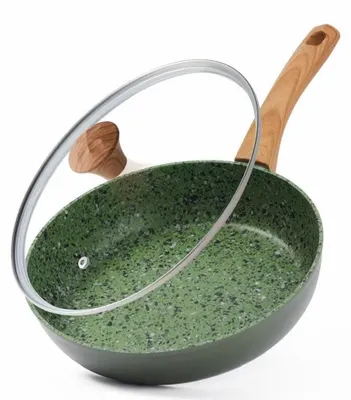 Image de Poêle antiadhésive avec revêtement en pierre, 26 cm