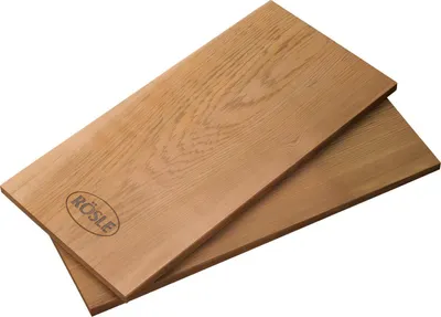 Produktbild von Rösle Aroma Planke Erlenholz 30x15 2er Set