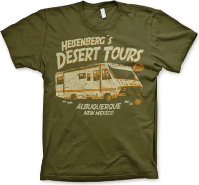 Produktbild von Heisenbergs Desert Tours T-Shirt - Small - Olive