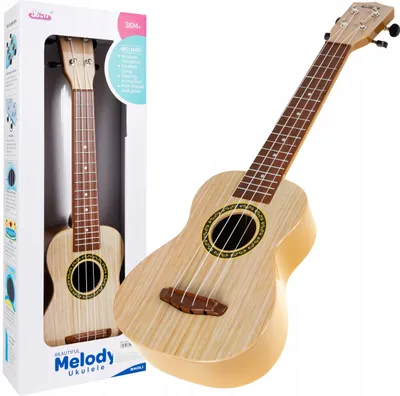 Zdjęcie produktu dla Ukulele Gitara Strunowa Do Nauki Gry Muzyczna Zabawka Edukacyjna
