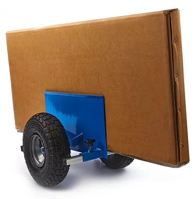 Immagine prodotto di Carrello con ruote portatutto max. 250 kg, da trasporto lastre, pannelli e porte, azione con morsetto a cerniera Hbm Machines Olanda