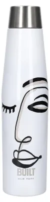 Produktbild von BUILT Hermetische tropffreie Thermosflasche 100% wiederverwendbar und BPA-frei dede Edelstahl 18/10 540ml Design "Belle Vie".